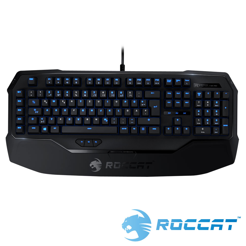 ROCCAT Ryos MK Pro機械式鍵盤-紅軸英文