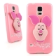 Disney Samsung Galaxy S5捲線保護套-維尼/小豬 product thumbnail 2