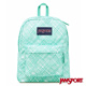 JanSport -SUPERBREAK系列校園後背包 -湖水綠格格 product thumbnail 1