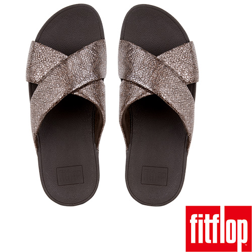 FitFlop SWOOP SLIDE-巧克力色