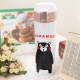 Kumamon熊本熊 不鏽鋼彈蓋真空保溫瓶420ml-白色 product thumbnail 1