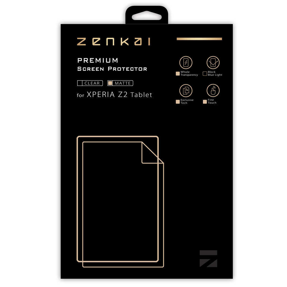 ZENKAI Xperia Z2 Tablet霧面防眩光專用保護貼