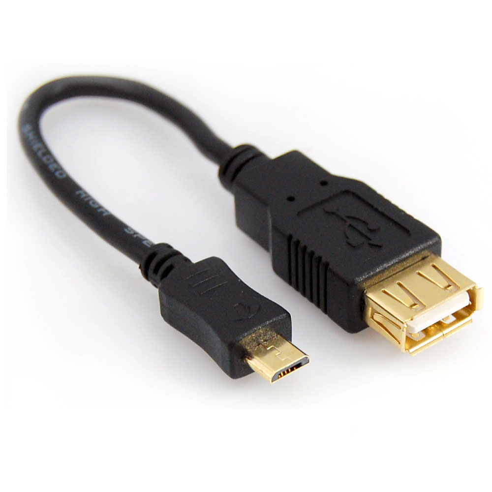 Cable USB2.0 高速傳輸線 母-Micro USB公 15公分