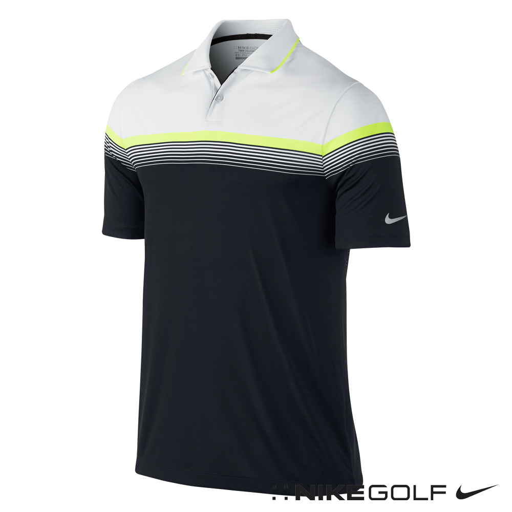 Nike Golf 休閒快速排汗短袖Polo衫-沉穩黑639915-010