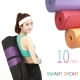 [SMART SPORT] NBR環保瑜珈墊 10mm直紋加厚款一入 (悠閒紫) - 快速 product thumbnail 1