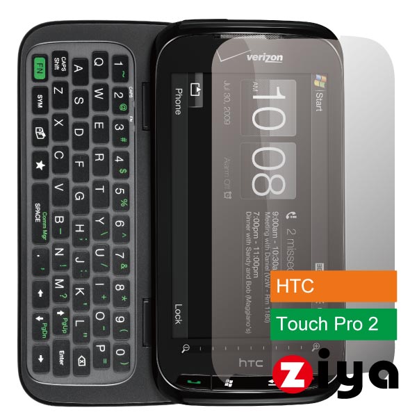 ZIYA HTC Touch Pro-2 抗反射(霧面/防指紋)螢幕保護貼 2入