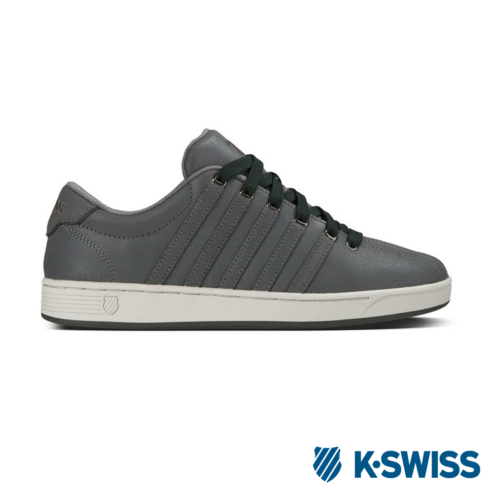 K-Swiss Court Pro II C CMF休閒運動鞋-男炭灰/墨綠