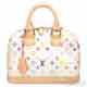 LV M40443 村上隆Multicolo Alma PM手提包(白彩-展示品) product thumbnail 1