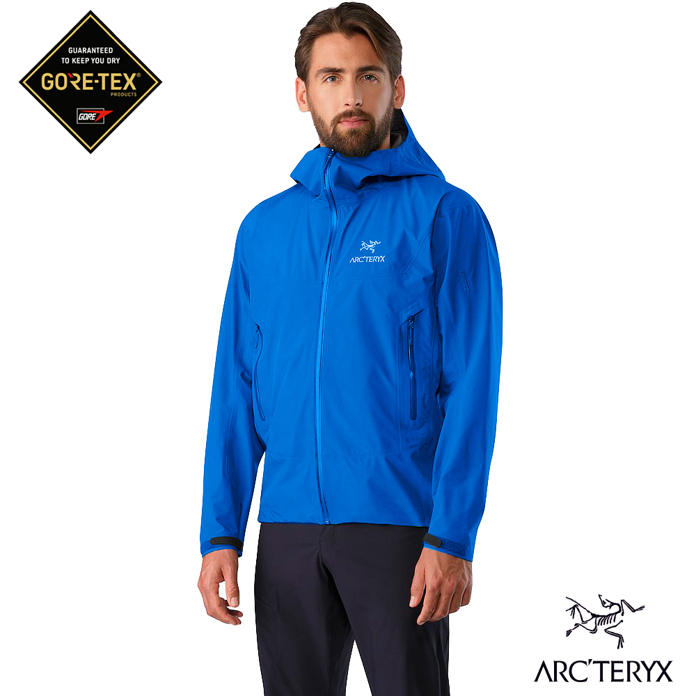 Arcteryx 始祖鳥 男 GoreTex 防水外套 Beta SL 藍