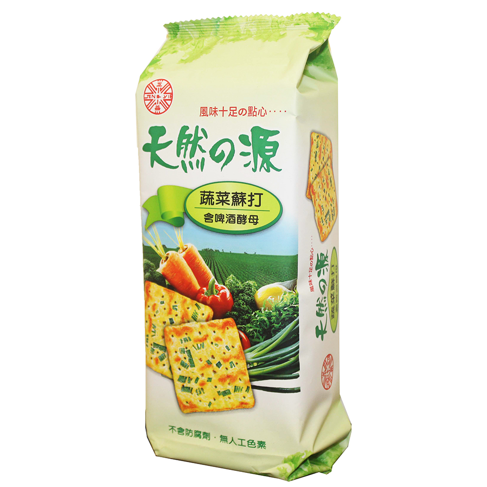 正益 天然之源蔬菜蘇打餅乾(150g)