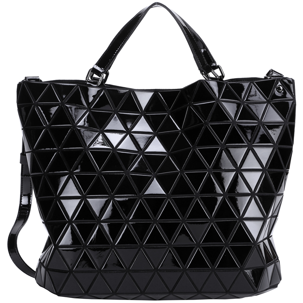 三宅一生BAO BAO ISSEY MIYAKE TONNEAU 兩用托特包(小/黑色)