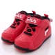 FILA頂級童鞋款-防傾倒穩定高筒款-861P-201紅(小童段)HN product thumbnail 1