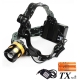 TX特林美國CREE T6 LED黑蝙蝠多段旋轉變焦頭燈(HD-6642) product thumbnail 1