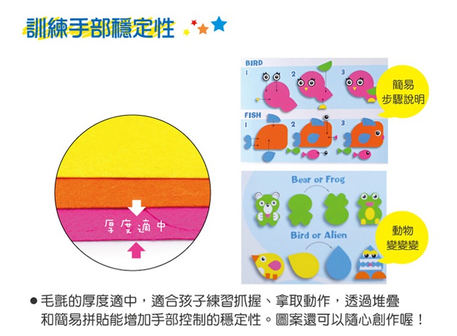 美國瑪莉莎 Melissa & Doug 創意毛氈貼