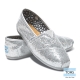 TOMS 經典亮片懶人鞋-女款(銀) product thumbnail 1