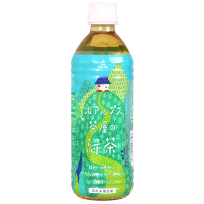 Gold-Pak 北阿爾卑斯綠茶飲料(500ml)