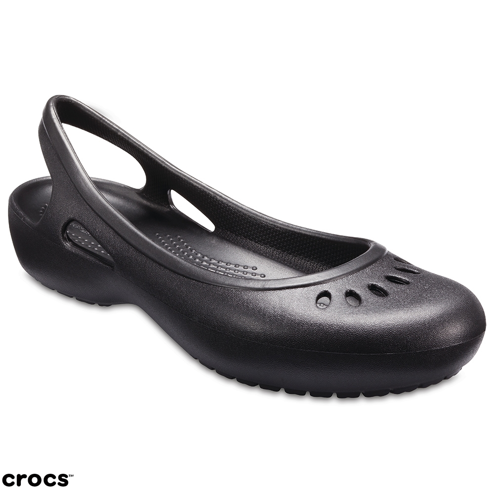 Crocs 卡駱馳 (女鞋) 卡笛露跟鞋 205077-001