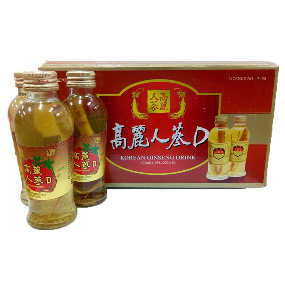 韓味不二 高麗人蔘飲料(120mlx10)