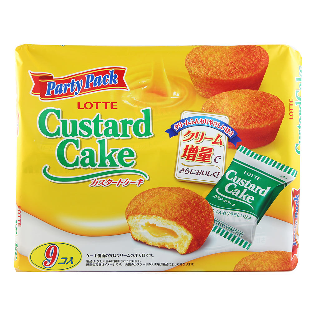 Lotte樂天 Custard蛋糕(247.5g)