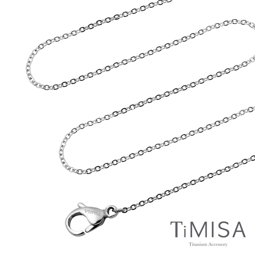 TiMISA 唯美 純鈦(極細鎖骨)項鍊