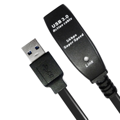 伽利略 USB3.0 5 米 信號放大延長線