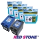 RED STONE for HP NO.27+NO.28環保墨水匣(三黑一彩)優惠組 product thumbnail 1