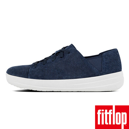 FitFlop F-SPORTY PERFSUEDE SNEAKER藍