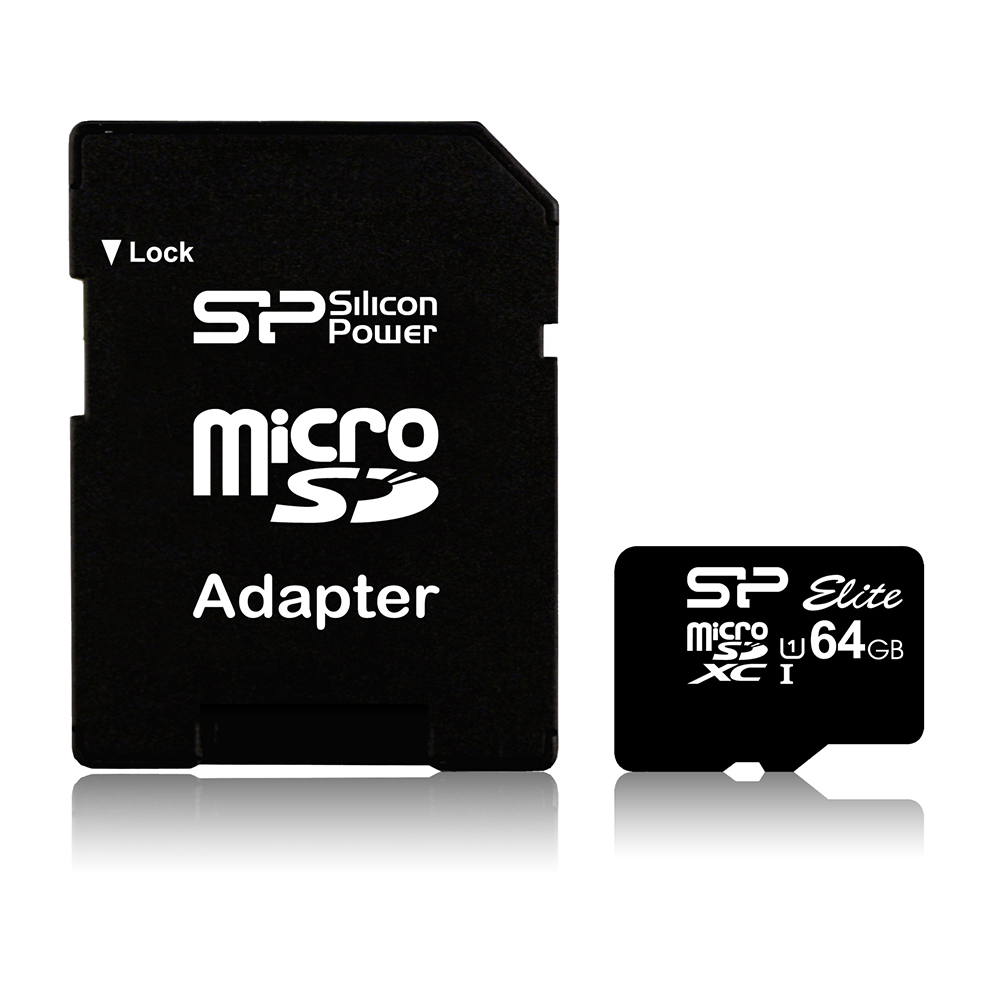 SP廣穎 microSDXC 64GB U1 Class10 記憶卡(85MB/S)