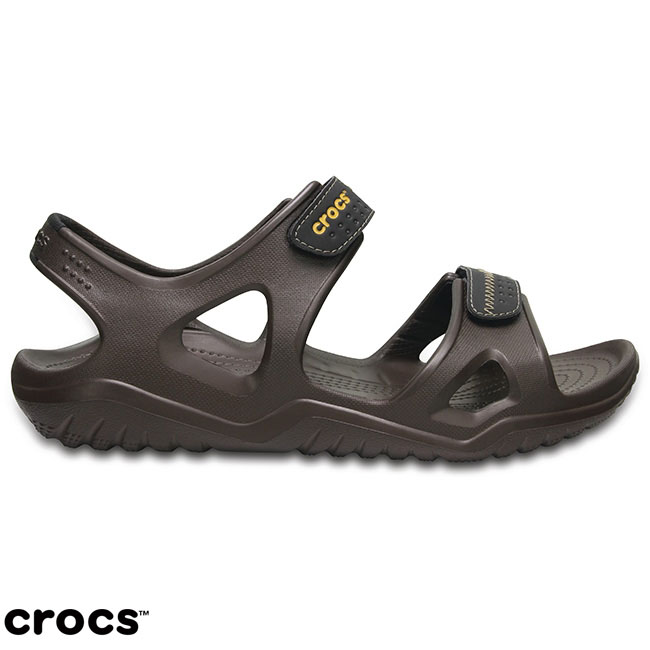 Crocs 卡駱馳 (男鞋) 男士激浪涉水涼鞋 203965-23K