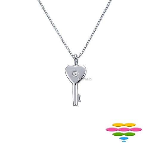 彩糖鑽工坊 鑰匙 KEY 鑽石項鍊 愛情鑰匙系列