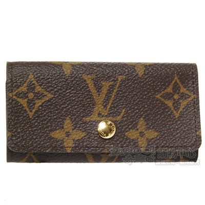 LV M62631 經典Monogram造型4扣鑰匙包