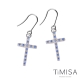 TiMISA《彩鑽十字(M)》純鈦耳環一對(三色可選) product thumbnail 1