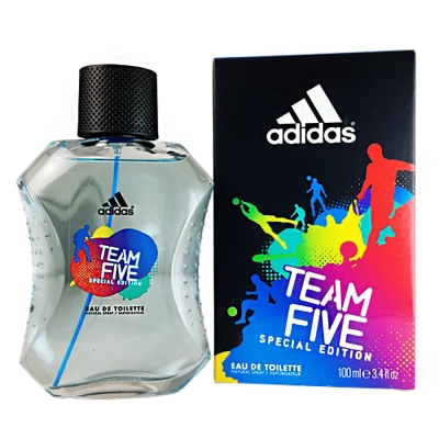 ADIDAS愛迪達 五人團隊運動男性淡香水 100ml