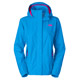 The North Face 女 HyVent 防水外套 澄湖藍 product thumbnail 1