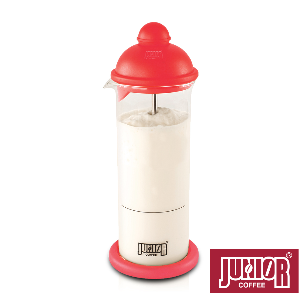 喬尼亞Junior 法式奶泡器400ml(紅色)
