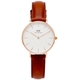 DW Daniel Wellington Mawes 手錶-白面X咖啡色/32mm product thumbnail 1