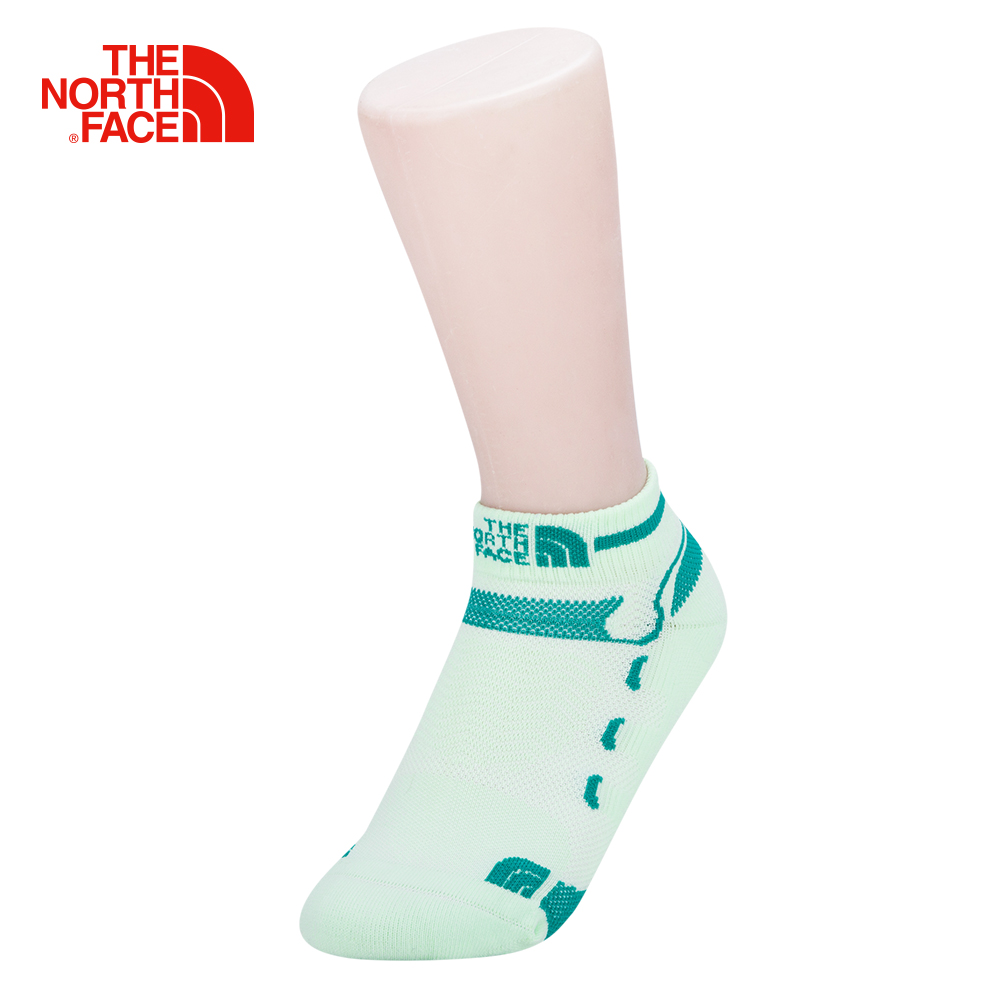 The North Face淡綠色舒適透氣運動襪