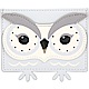 Kate Spade owl 貓頭鷹造型萬用卡片夾(淺灰色) product thumbnail 1