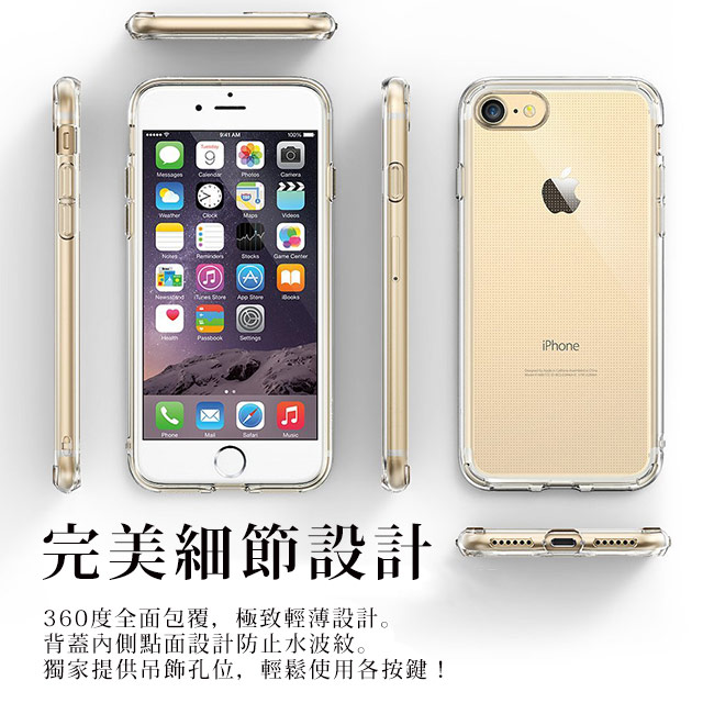 RINGKE iPhone 7 (4.7) Air 纖薄吸震軟質手機殼