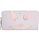 Kate Spade RABBIT LACEY 兔子造型拉鍊長夾(粉耦色) product thumbnail 1