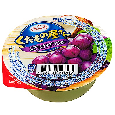 TARAMI達樂美 水果屋果凍-葡萄椰果口味(160g)