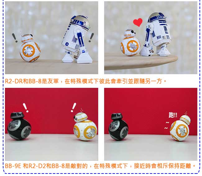 Sphero 星際大戰 BB-9E 遙控機器人(含訓練平臺)