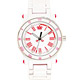 Juicy Couture HRH 美麗新世界玻麗腕錶-白/桃紅時標/38mm product thumbnail 1