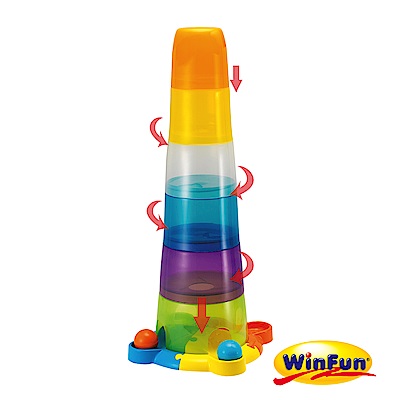 WinFun 彩色滾球疊塔