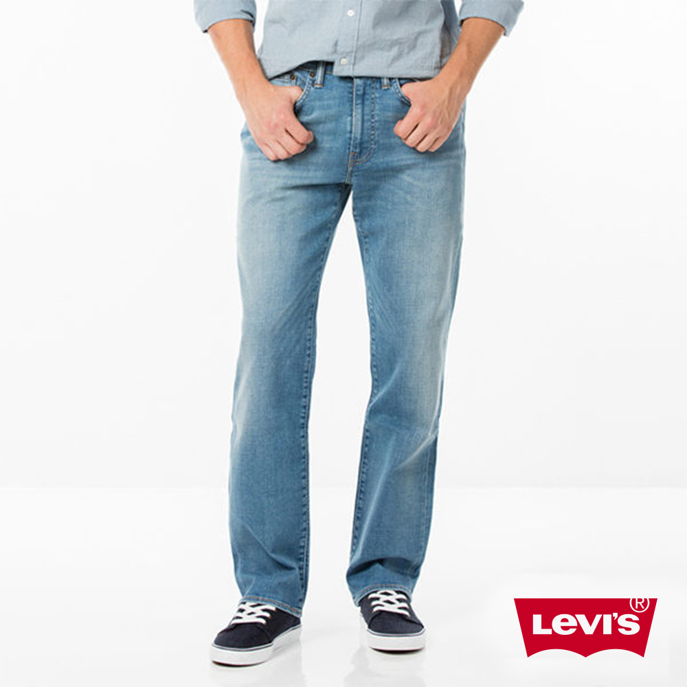 Levis 男款 514 低腰合身直筒牛仔長褲 / 高彈力面料