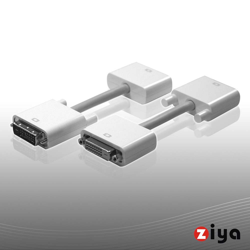 [ZIYA] Mac 轉接線 (DVI 公轉母) 視訊轉接線