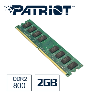 Patriot美商博帝 DDR2 800 2GB桌上型記憶體