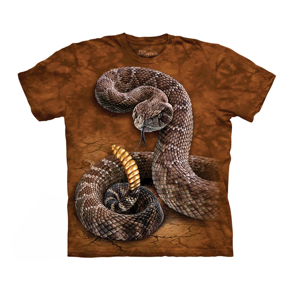 摩達客 美國進口The Mountain 響尾蛇 純棉環保短袖T恤