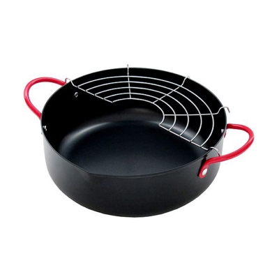 『天鍋』多爐具使用21公分風味調理油炸鍋(POT-21)