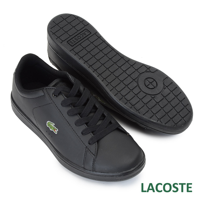 LACOSTE 女用休閒鞋-黑